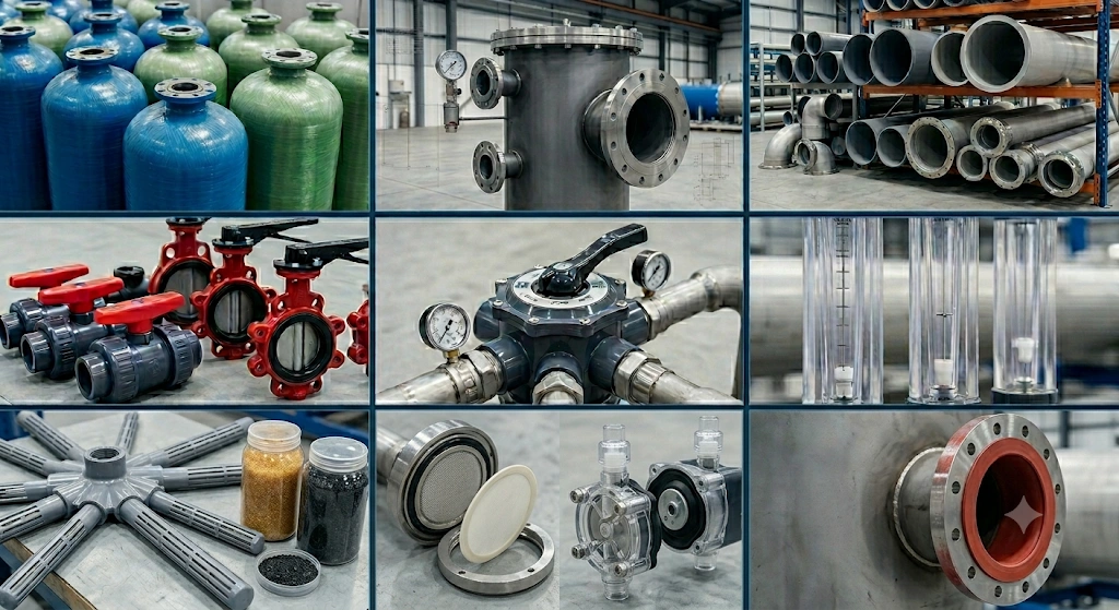 Industrial Water and Wastewater Treatment Plant Spares