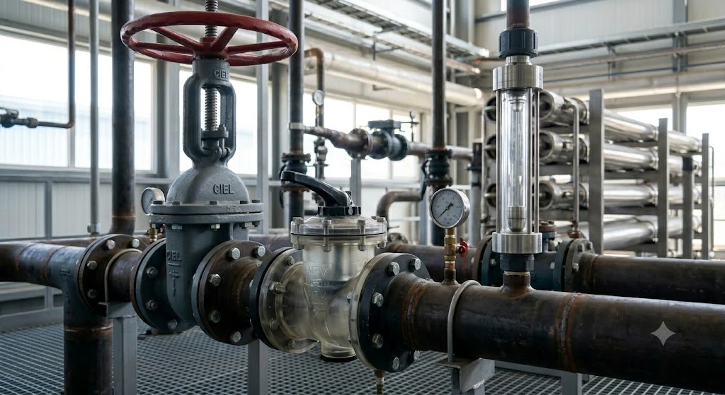 FRP vessels and pipe sections for water treatment